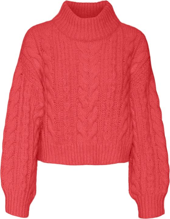 Produktbild Vero Moda VMDREAM LS HIGHNCK CROP PULLOVER GA EXC Strickpullover (L)