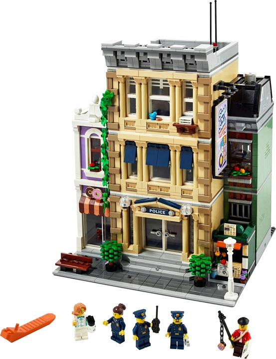 Image du produit LEGO Le Commissariat de police (10278, LEGO Creator Expert, LEGO difficiles à trouver)