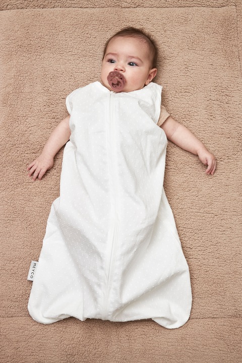 Actual product image Meyco Baby Plume sleeping bag - offwhite - 70cm (70 cm)
