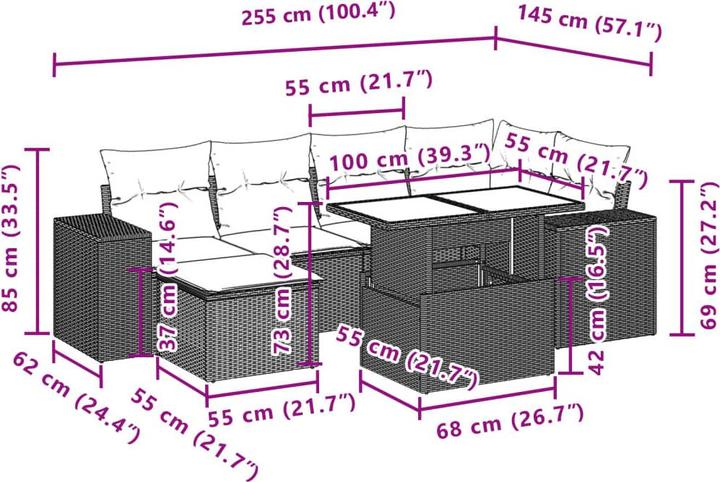 Produktbild vidaXL Veda