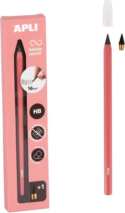 Apli Infinity pencil Coral pink (1 x)