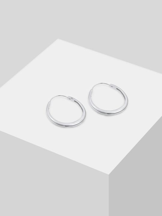 Immagine prodotto Elli Creolen Oval Geo Look (925 Argento)