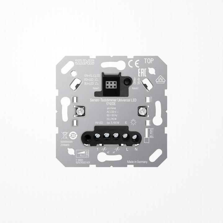 Produktbild JUNG Serien-Tastdimmer 1712DE