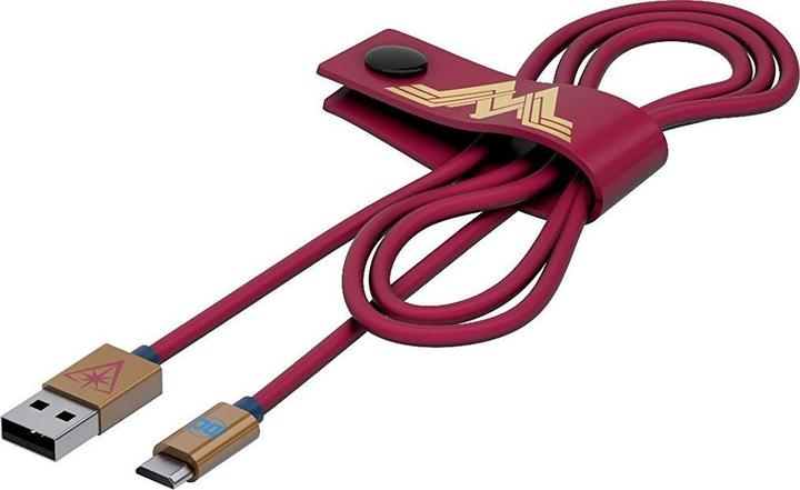 Tribe Cavo di Ricarca da USB a Micro USB Wonder Woman 1.2m (1.20 m, USB 2.0)