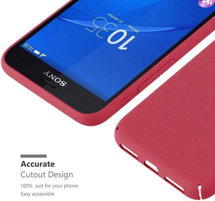 Image du produit Cadorabo Couverture rigide Frosty Cover (Sony Xperia Z3 Compact)