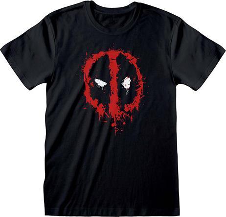 Produktbild Heroes Inc Marvel - T-shirt unisexe Noir Deadpool Splat- L (L)