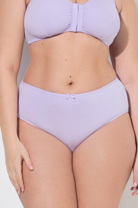 Produktbild Ulla Popken Midislips, 5er-Pack, Federn/helle Farben (60, 5er Pack)