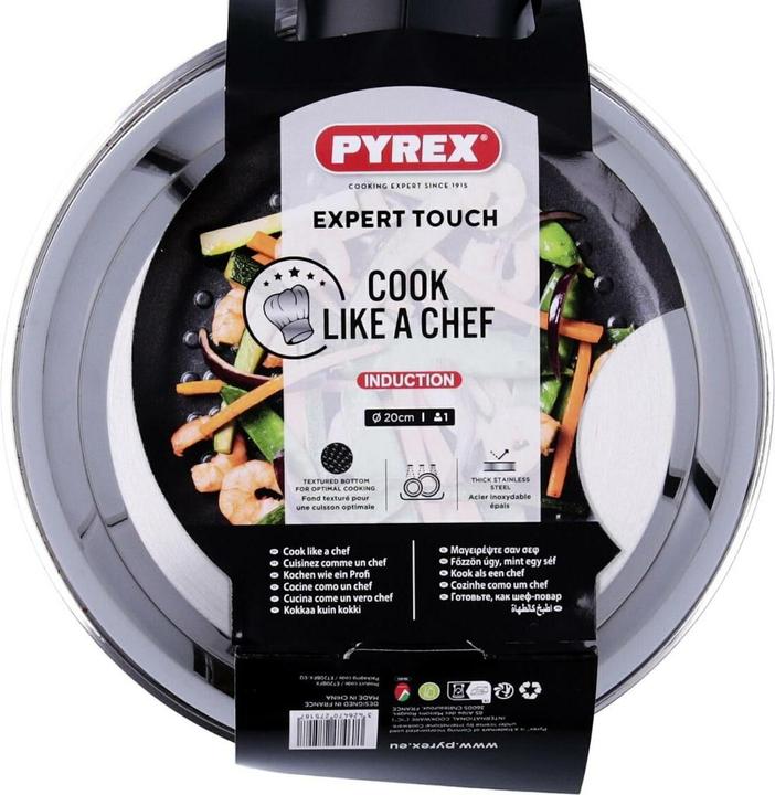 Image du produit Pyrex Wok Panna Optima 28 cm 28 cm (28 cm, Wok, Aluminium)