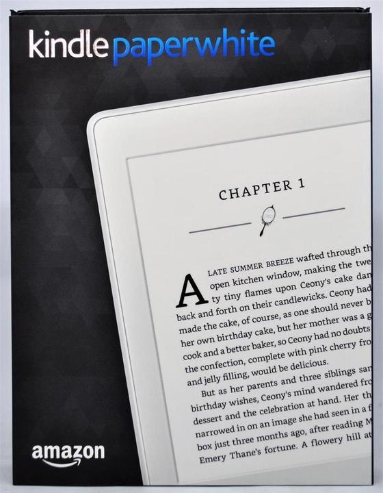 Actual product image Amazon Kindle Paperwhite (2015) - Special Offers (6", 4 GB, Black)