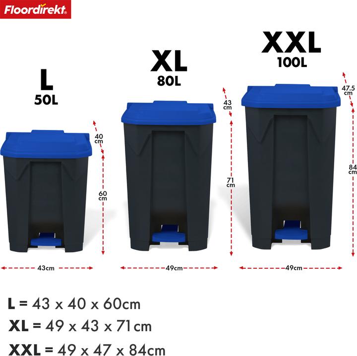Produktbild Floordirekt Mülleimer Olaf (100 l)