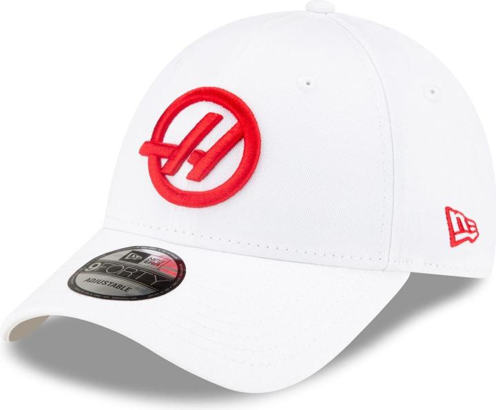 Actual product image New Era 9Forty Snapback Cap - F1 Haas Team White (One size)