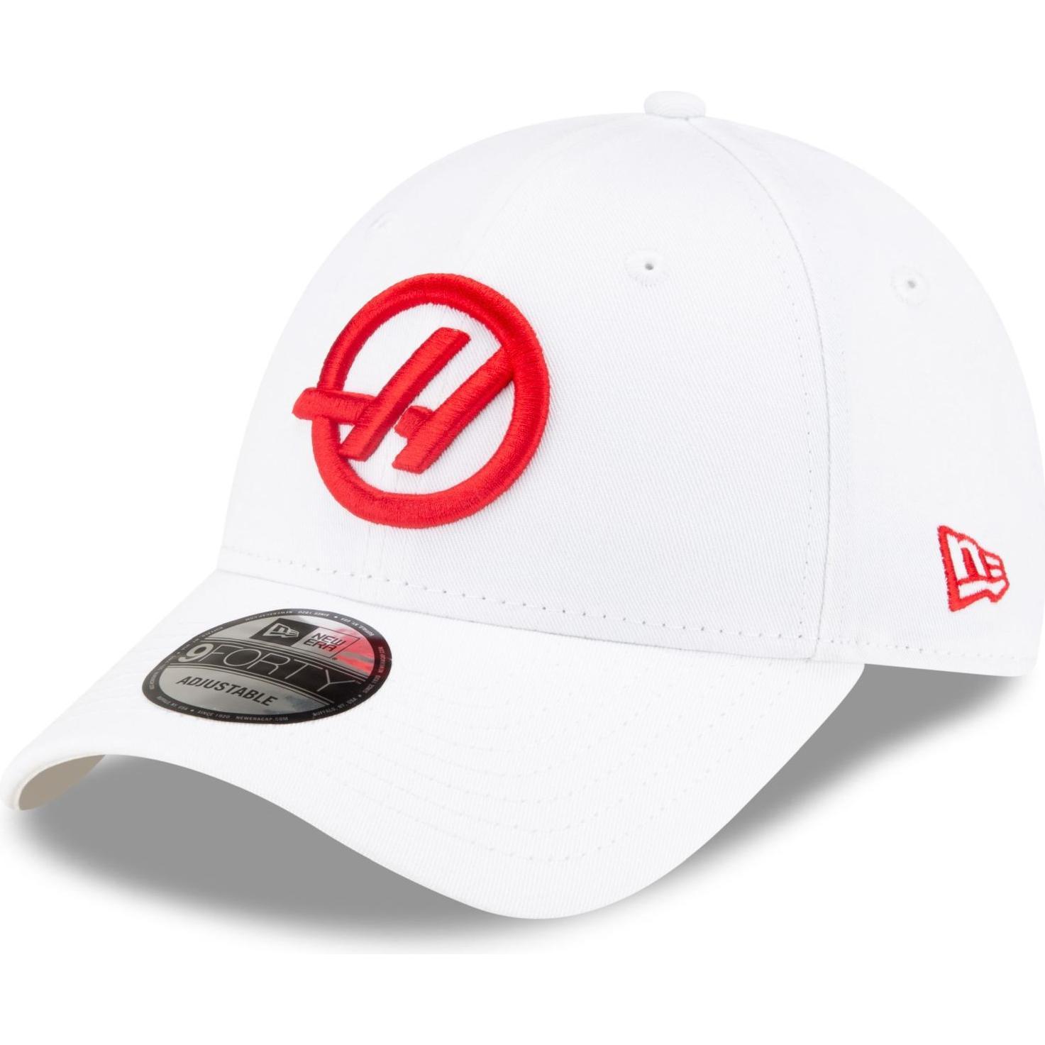 New Era, Herren, Cap, 9Forty Snapback Cap - F1 Haas Team Weiss, Weiss, (One Size)