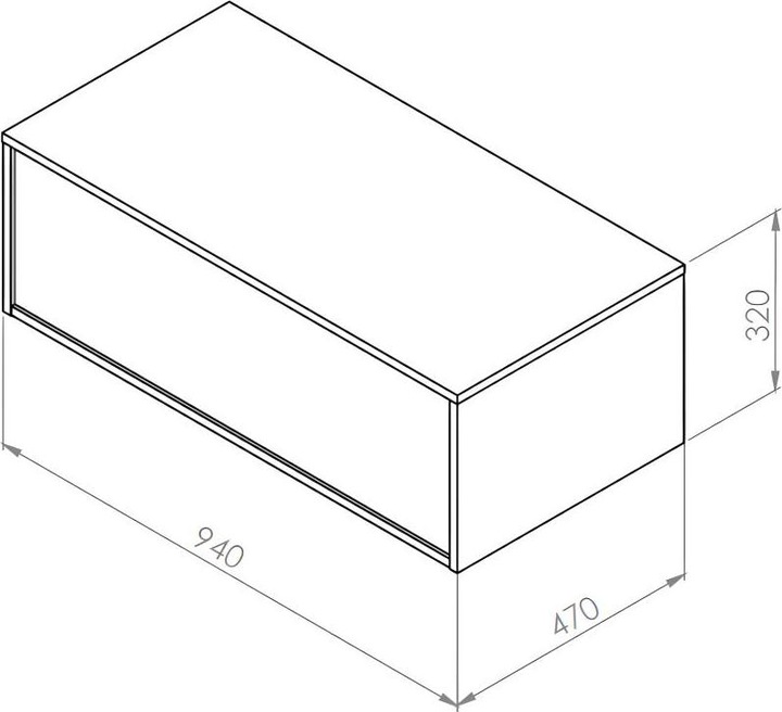 Produktbild Vente-unique Teana (94 x 32 x 47 cm)