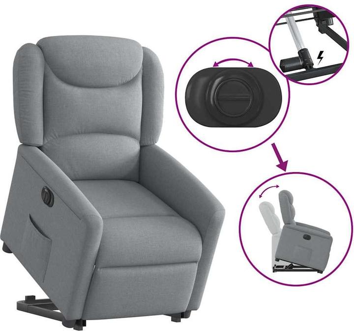 Produktbild vidaXL Relaxsessel mit Aufstehhilfe