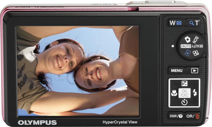 Actual product image Olympus Mju 7010, 12 Mpixel, 7x WW zoom, silver (1/2,3'')