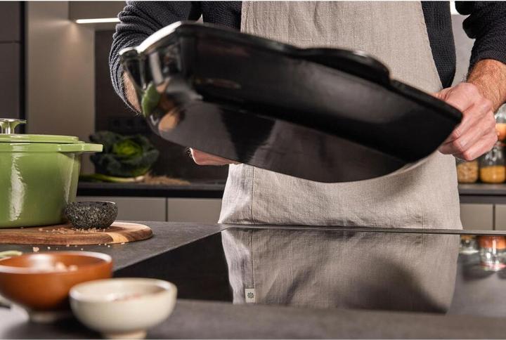 Actual product image Berndes Grill pan B.IRON cast iron square 27 x 27 cm with counter handle INDUCTION (Grill pan, 20.50 x 4.60 cm)