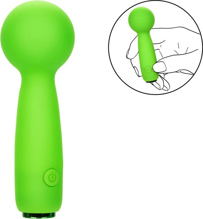 Produktbild CalExotics Neon Vibes The Bubbly Vibe Mini-Massager 10 Vibrationen Grãoen