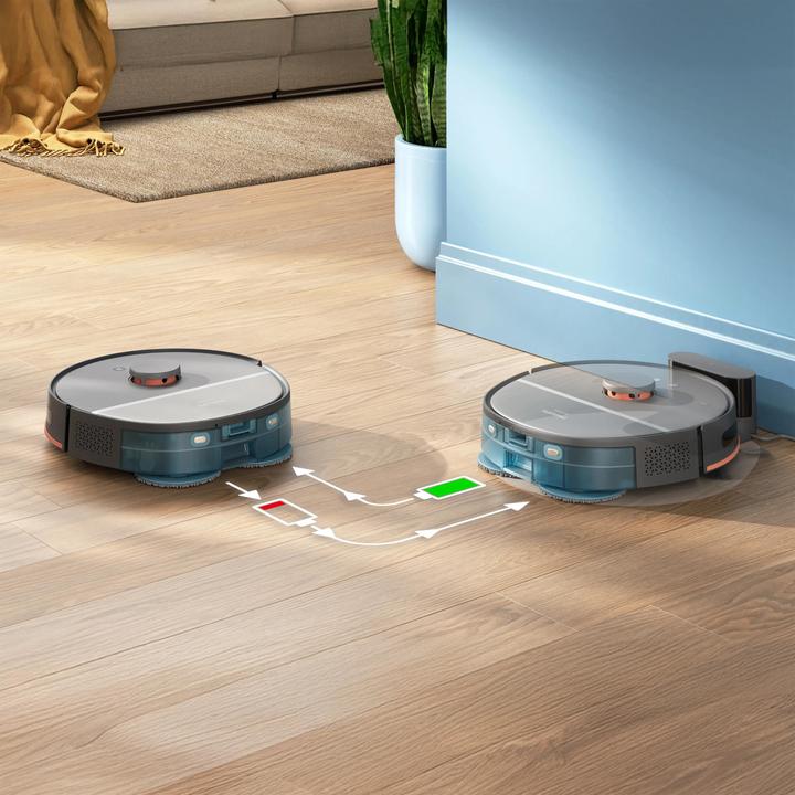 Image du produit Philips Robot aspiration et lavage HomeRun 5000 (10000 Pa, Tampons d'essuyage (rotatifs))