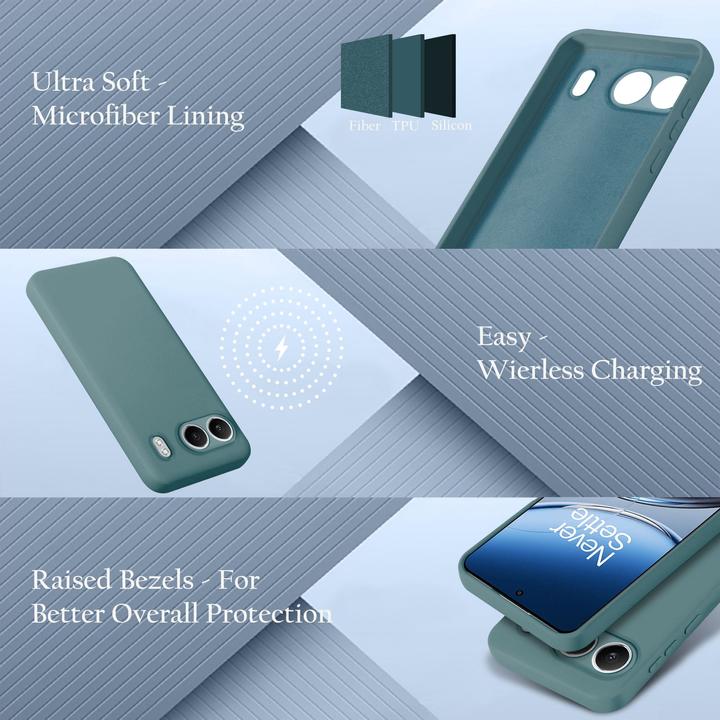 Actual product image Cadorabo Case for OnePlus Nord 4 TPU Liquid Silicone Cover (OnePlus Nord 4)
