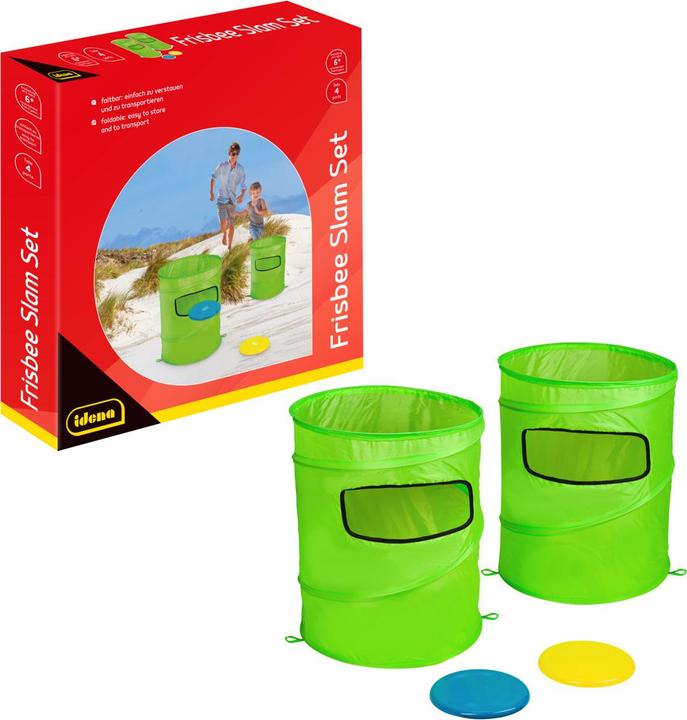 Actual product image Idena Frisbee Slam Set 4 Teile