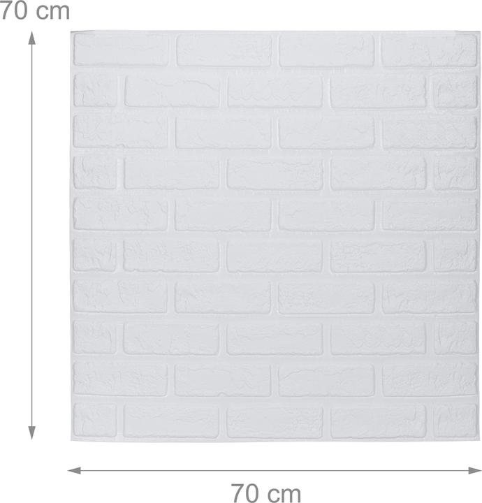 Produktbild Relaxdays 10x Wandpaneele (70 x 70 cm)