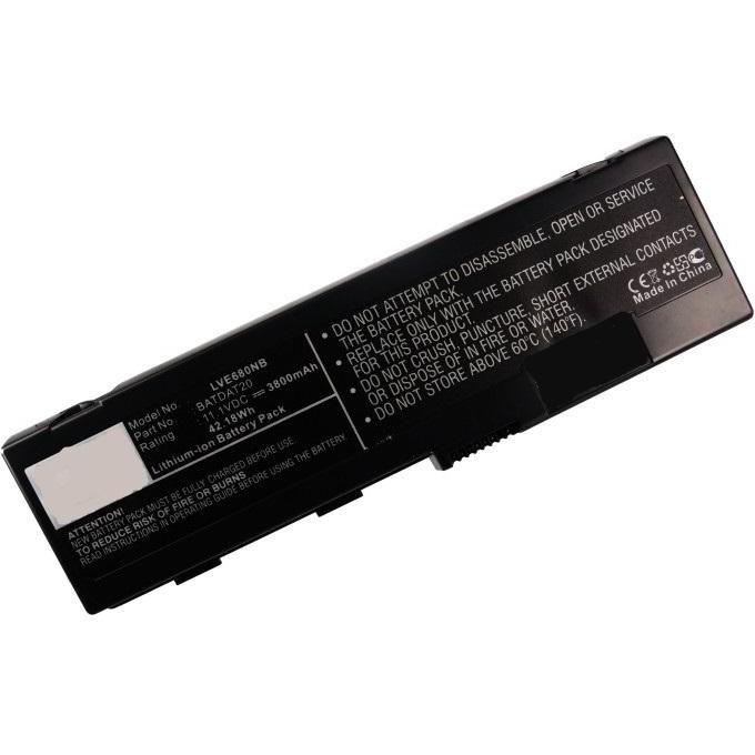Thumbnail - CoreParts Laptop Battery for Lenovo (1 Zellen, 3800 mAh), Notebook Akku, Schwarz