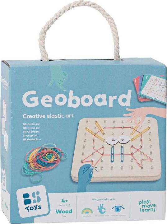 BS Geobord (Duits, Engels, Frans, Italiaans, 1 - 2 Spelers)