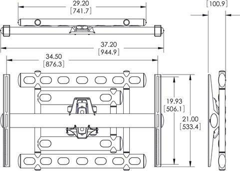 Produktbild Vogels 6VO PFW 6852 (Wand, 85", 136 kg)