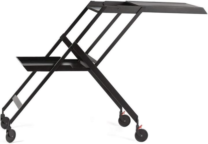 Image du produit Alessi Chariot de service pliable noir