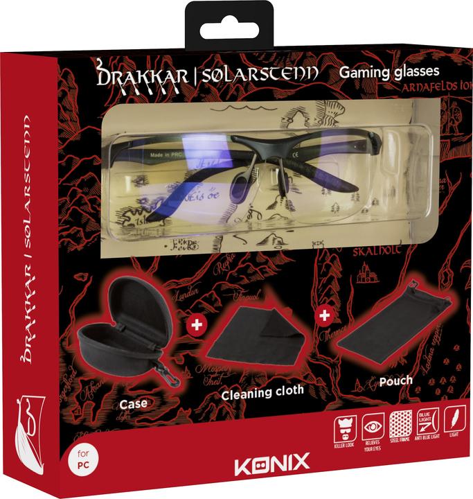 Image du produit Konix Lunettes de jeu Drakkar Pro Solar Stenn