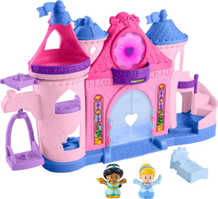 Image du produit Fisher-Price Princesses Disney – Château lumières magiques et danse (55)