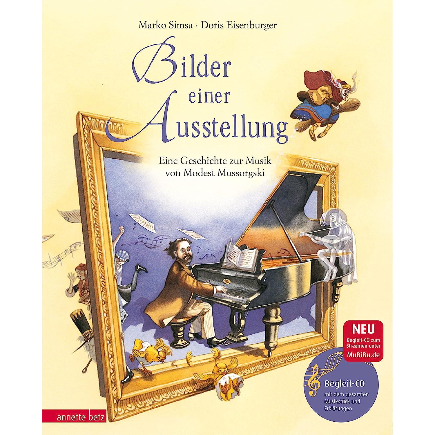 Bilder einer Ausstellung, Kinderbücher von Marko Simsa, Doris Eisenburger