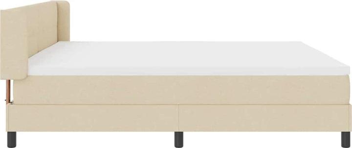 Image du produit vidaXL Creme Boxspringbett (200 x 200 cm)