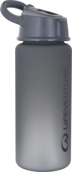 Actual product image Lifeventure Flip-Top Water Bottle, Grey (0.75 l)