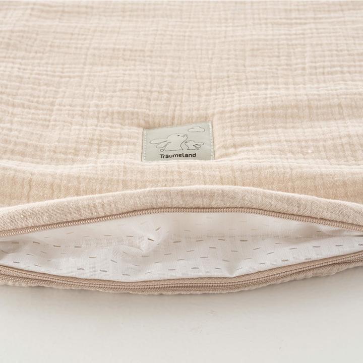 Actual product image Träumeland Liebmich Musselin Ganzjahresschlafsack (68 cm, 2.5 TOG, All-season)