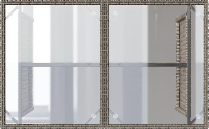 Produktbild vidaXL Garten Essgruppe (110 x 68 x 70 cm)