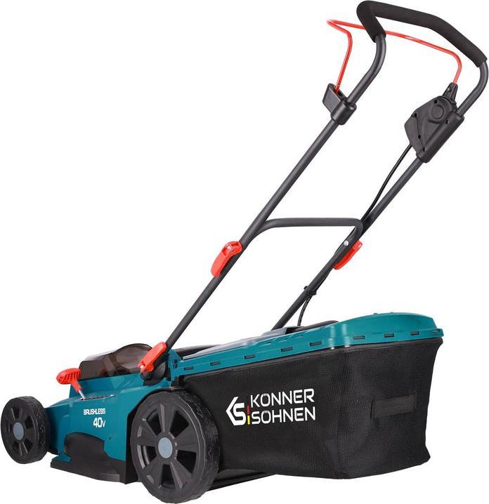 Actual product image No Name Könner & Söhnen Cordless Lawn Mower Without Batteries And Charger 43lm-40v (Rechargeable battery operated)