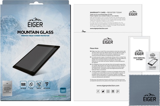 Actual product image Eiger Mountain Glass Clear Tablet (1 Piece, Microsoft Surface Pro 8, Microsoft Surface Pro 9, Microsoft Surface Pro X)