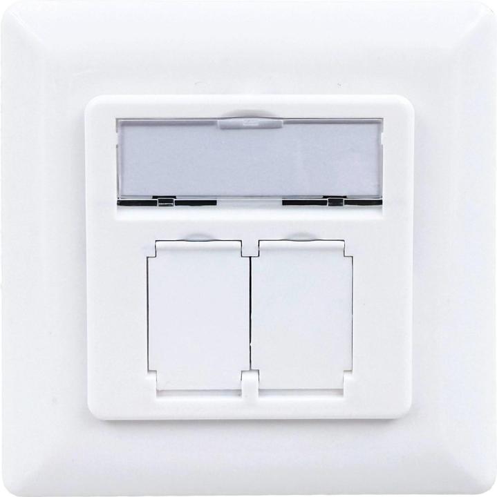 Produktbild Wirewin RJ-45 Unterputz Datendose, 2-Ports