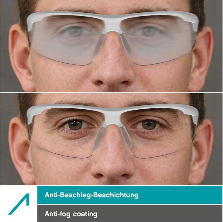 Image du produit Ace Schutzbrille Evo EN166 Weiss Transparent