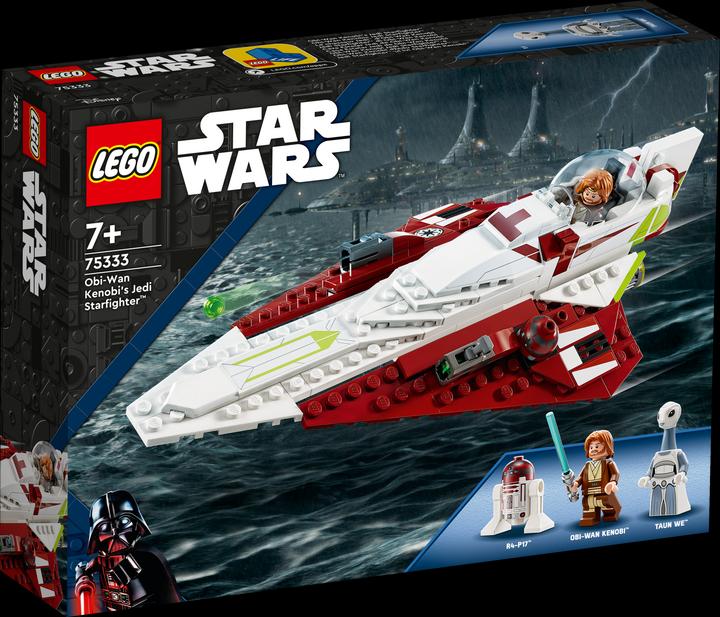 Actual product image LEGO Obi-Wan Kenobi's Jedi Starfighter (75333, LEGO Star Wars)