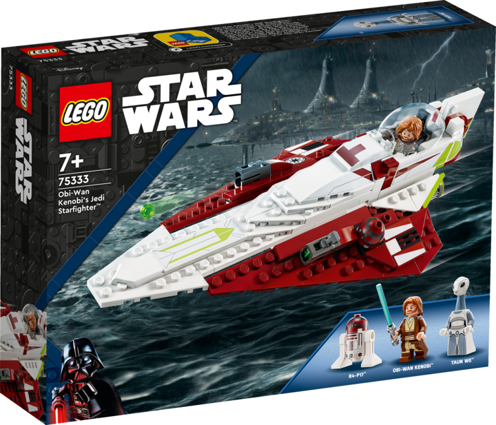 Produktbild LEGO Obi-Wan Kenobis Jedi Starfighter (75333, LEGO Star Wars)