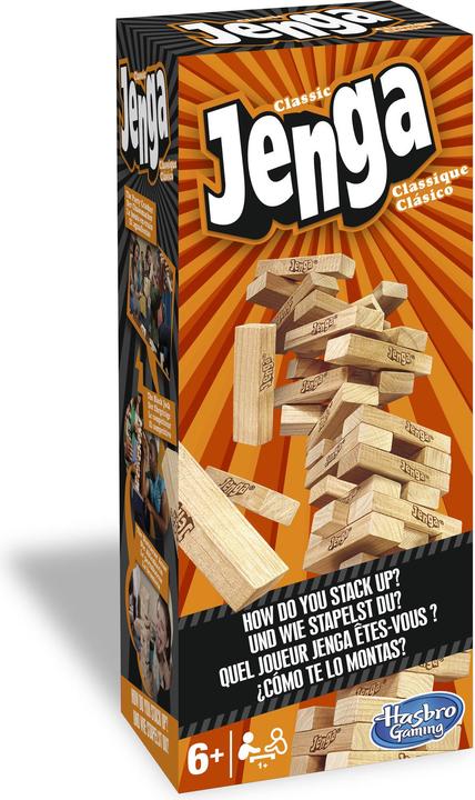 Image du produit Hasbro Gaming Jenga Classic (Allemand, Français, Italien)