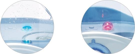 Actual product image Magic Vac Magic Care Brezza Ultrasonic Humidifier 5 L 38 W Blue, White