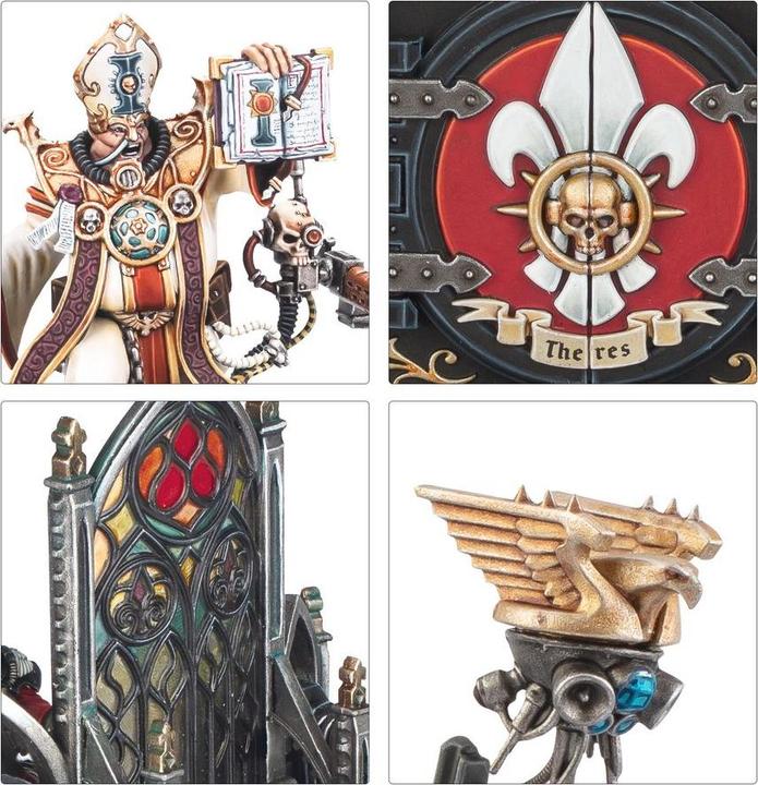Produktbild Games Workshop Warhammer 40k - Battleforce Agents Imperiaux : Ordo Hereticus (2024) (Kunststoff)