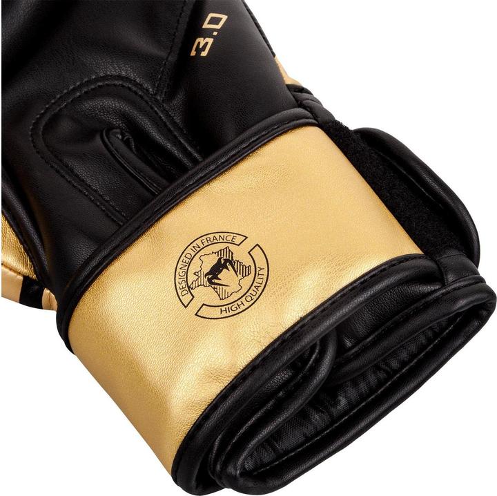 Image du produit Venum Gants de boxe Challenger 3.0 - Noir/Or (16 OZ, Taille unique)