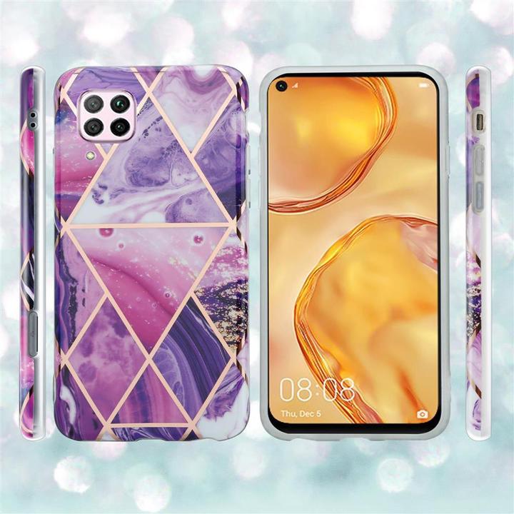Immagine prodotto Cadorabo IMD TPU Colourful Marble Cover (Huawei P40 Lite)