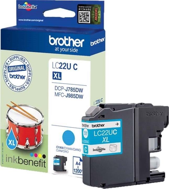 Produktbild Brother LC-22UC Tintenkartusche (C, M, Y, BK)