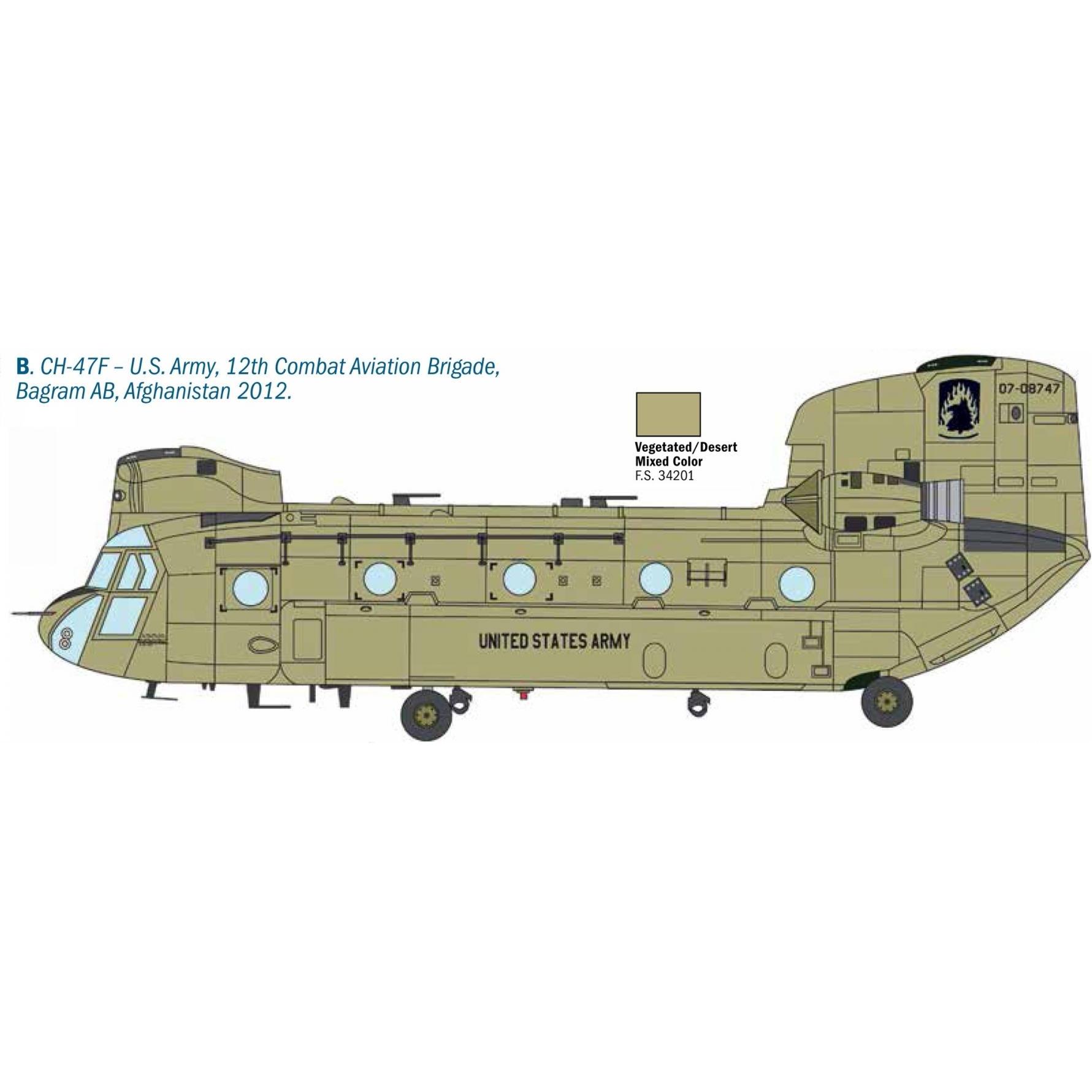 Thumbnail - Italeri 1:48 CHINOOK HC.2 CH-47F