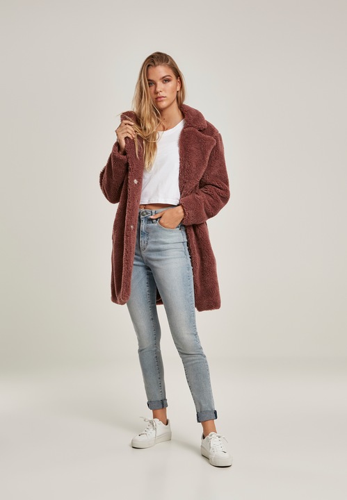 Produktbild Urban Classics Ladies Oversized Sherpa Coat (3XL)